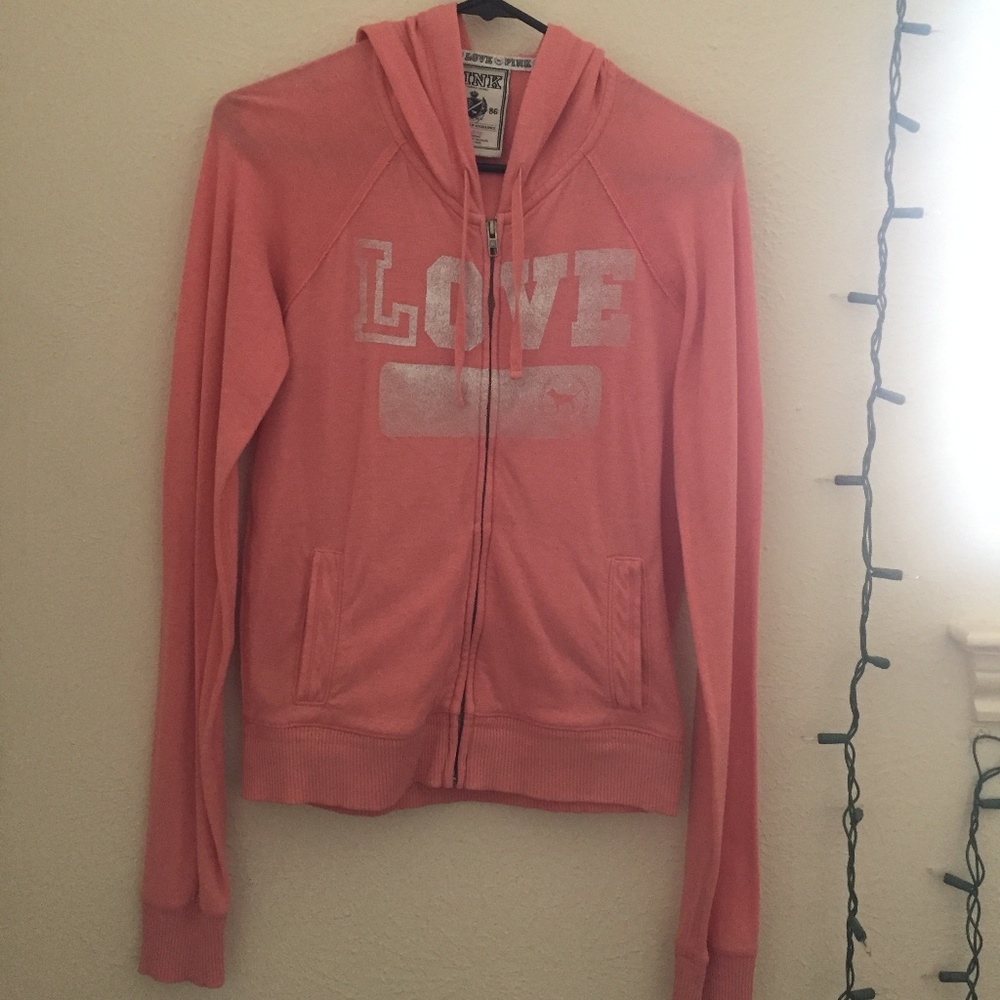 Victoria's Secret Pink Full Zip Hoodie